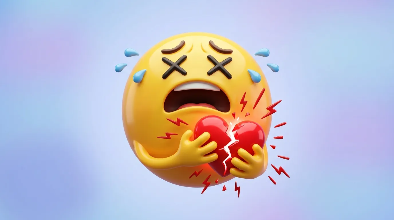 Heart Attack Emoji