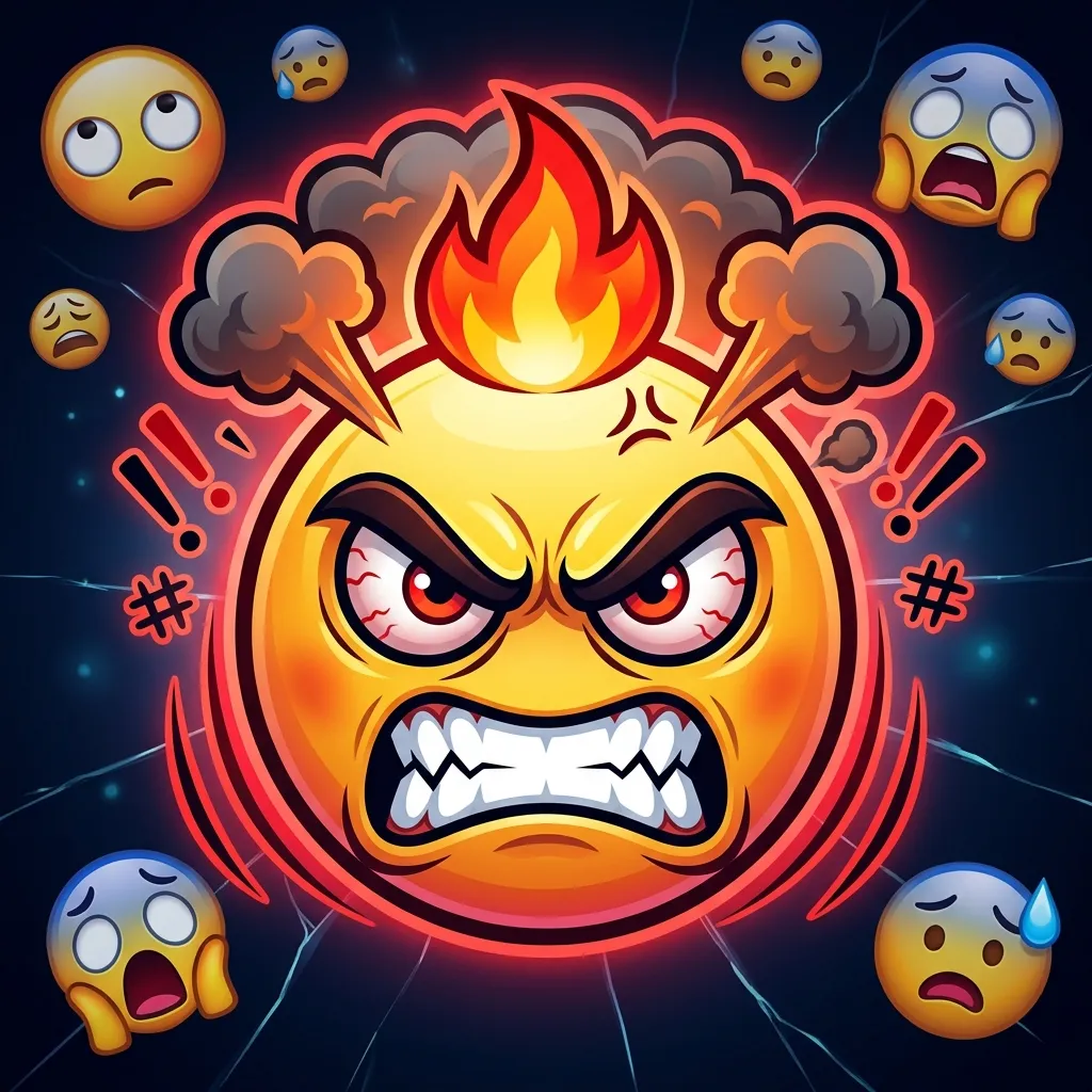 How to use aggressive emoji the right way