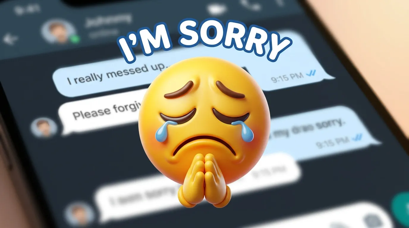 I’m Sorry Emoji