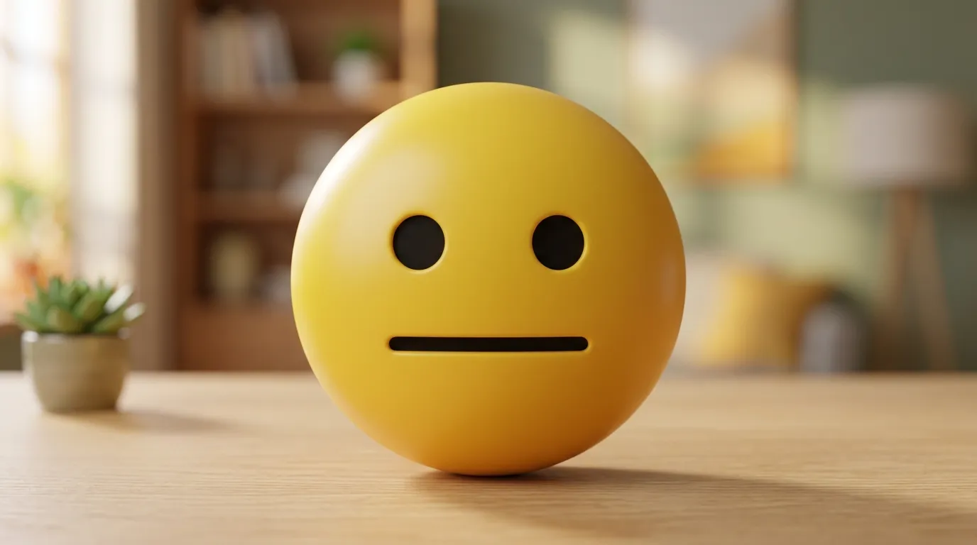 No Smile Emoji