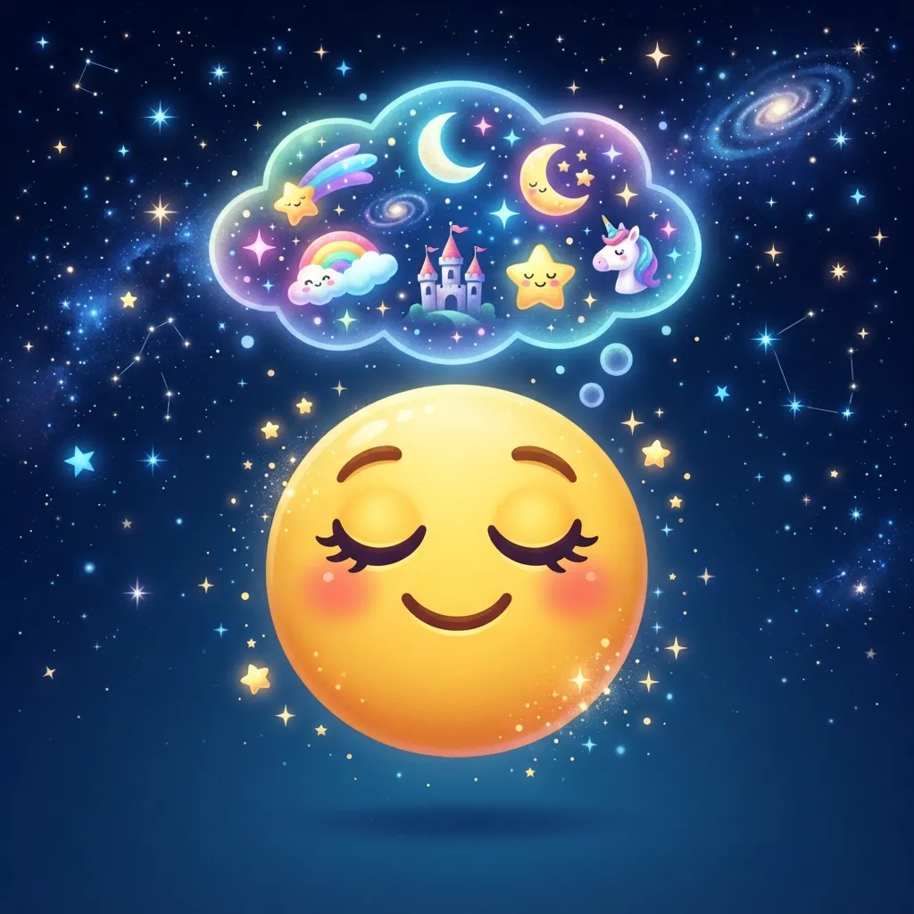 Trending dreaming emoji in 2026