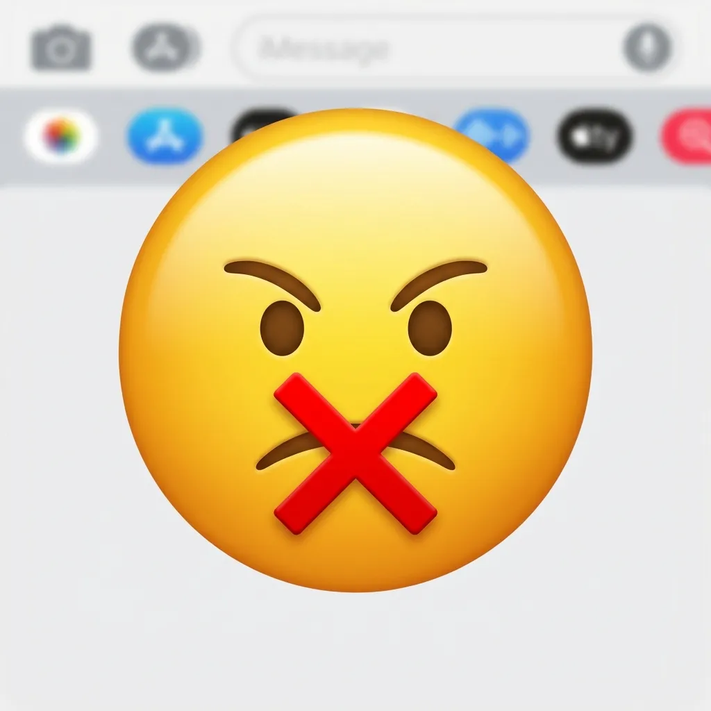 What do emoji saying no mean?