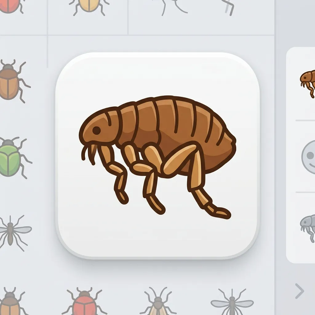 What do flea emoji mean?
