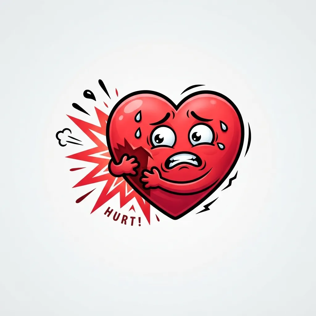 What do heart attack emoji mean?
