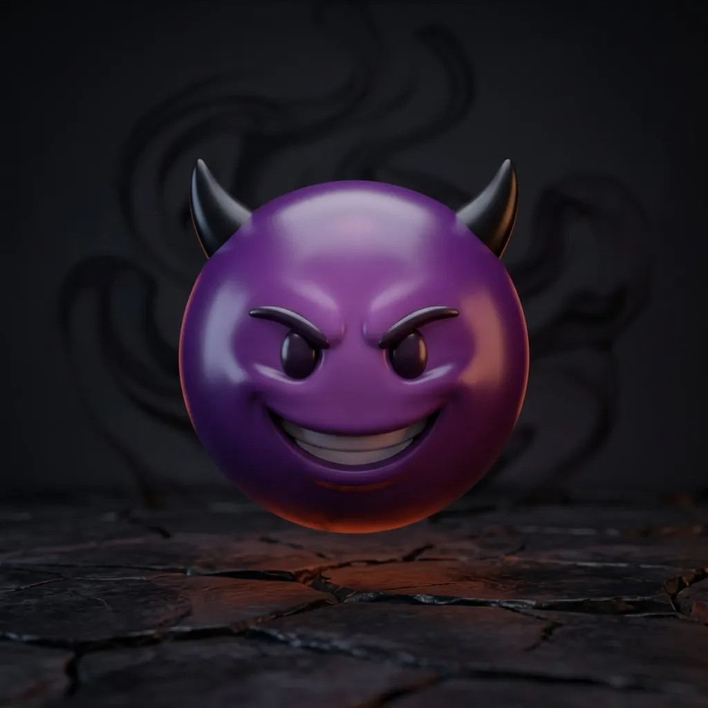 What do satanic emoji mean?