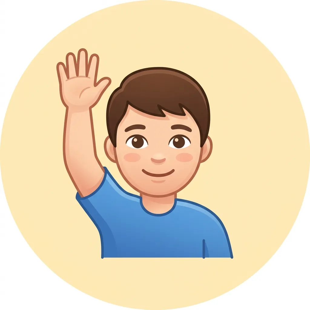 Best emoji raising hand combos copy & paste