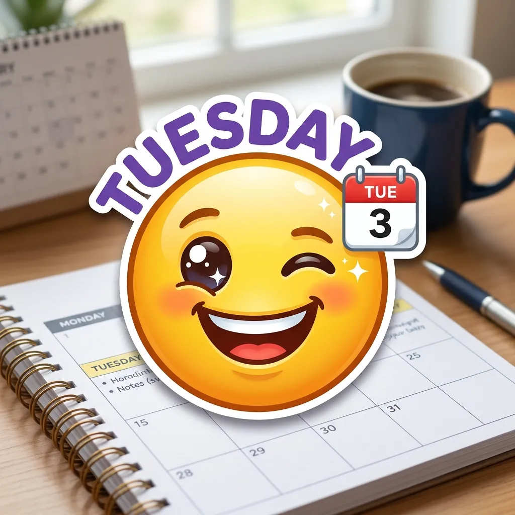 Best Tuesday emoji combos copy & paste