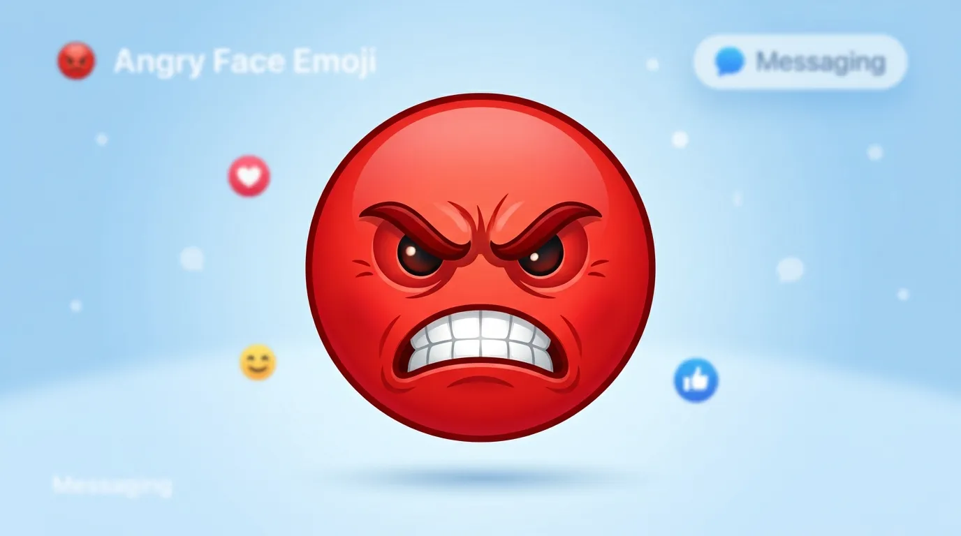 Emoji Angry Face