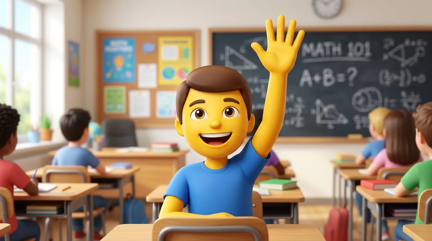 Emoji Raising Hand