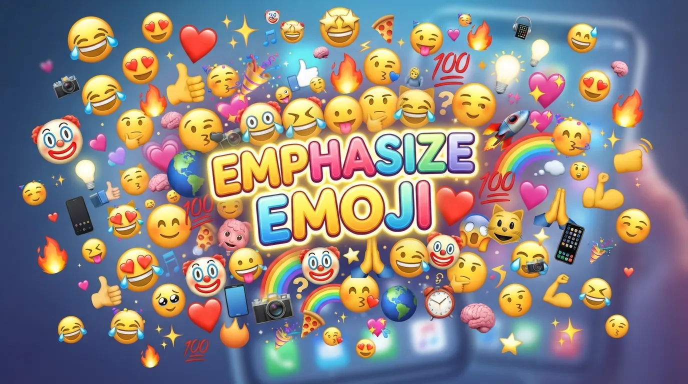 Emphasize Emoji Meaning