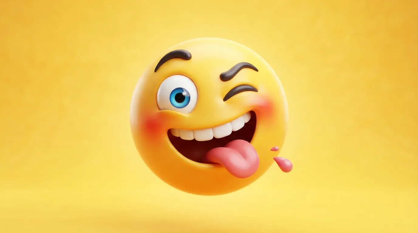 Goofy Happy Emoji