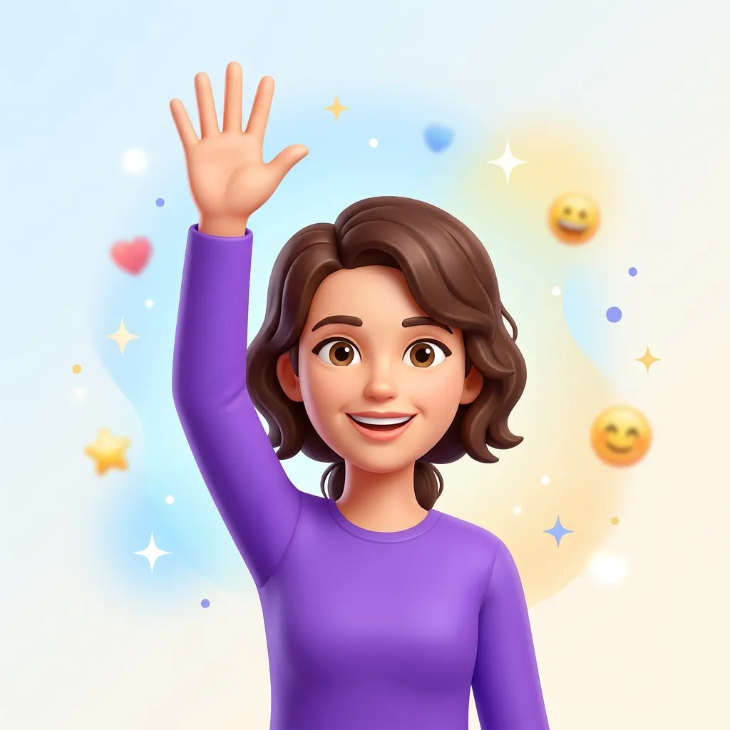 How to use emoji raising hand the right way
