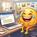 Laugh Emoji Outlook
