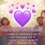 Purple Heart Emoji Meaning