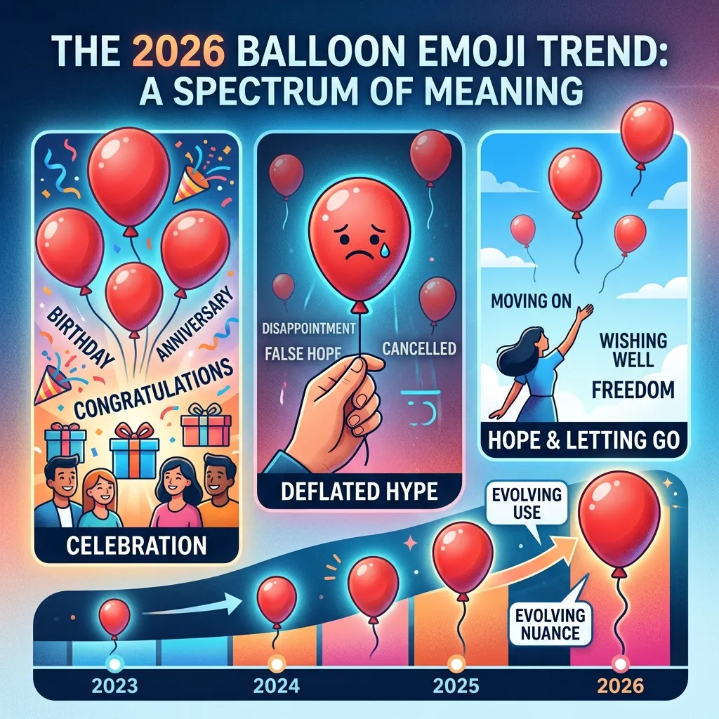 Trending balloon emoji meaning in 2026