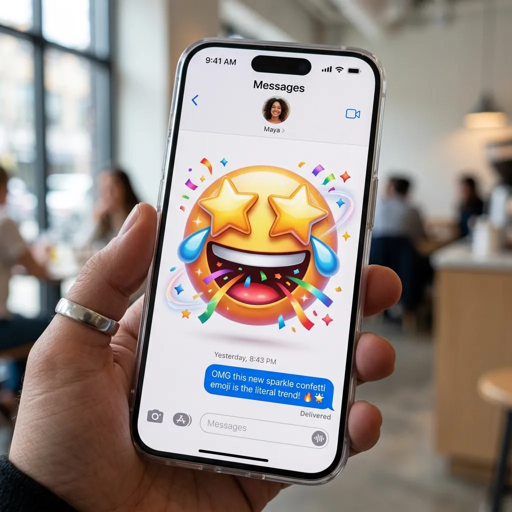 Trending iPhone big emoji in 2026