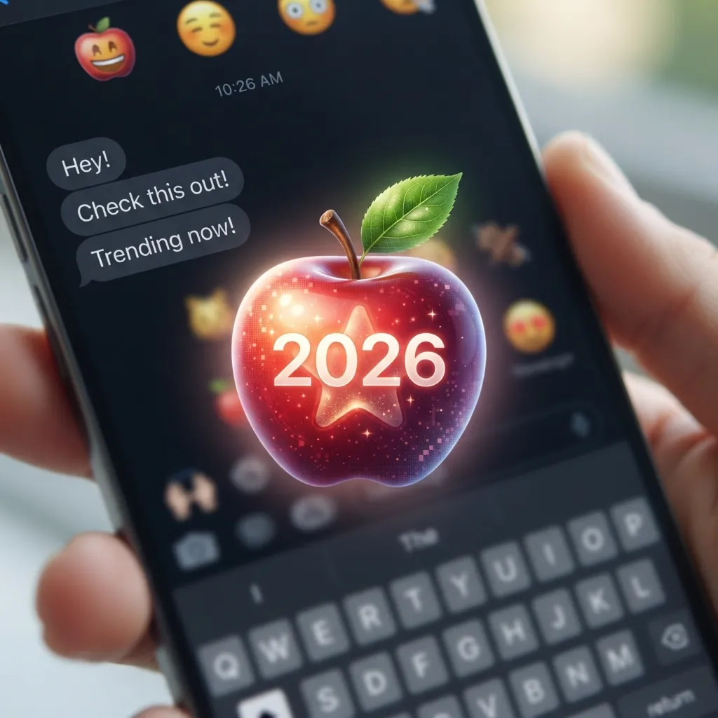 Trending new emoji Apple in 2026