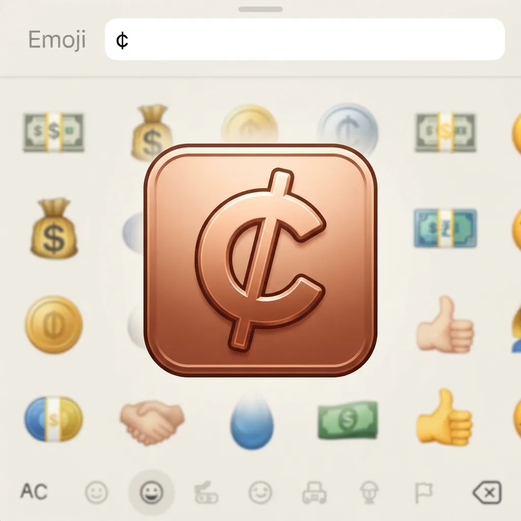 What do cent emoji mean?
