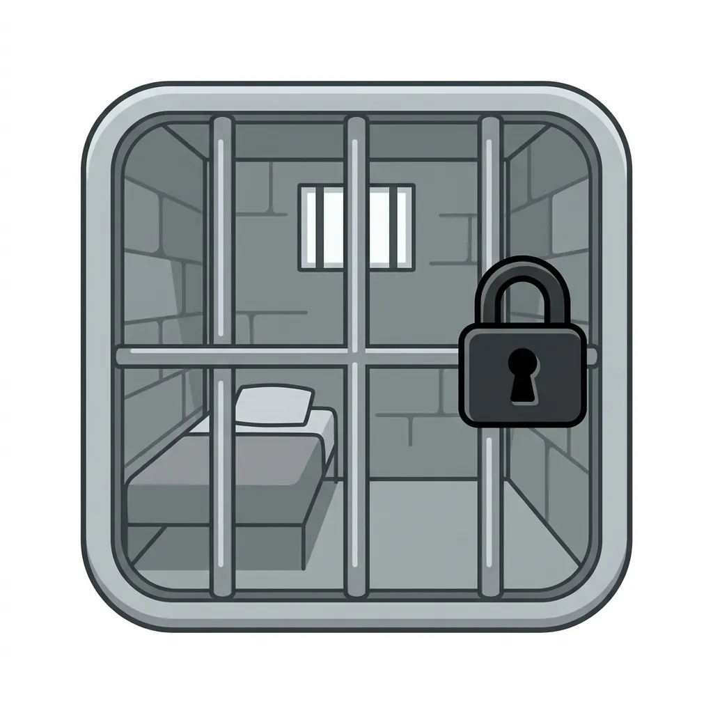 What do Jail Cell Emoji mean?